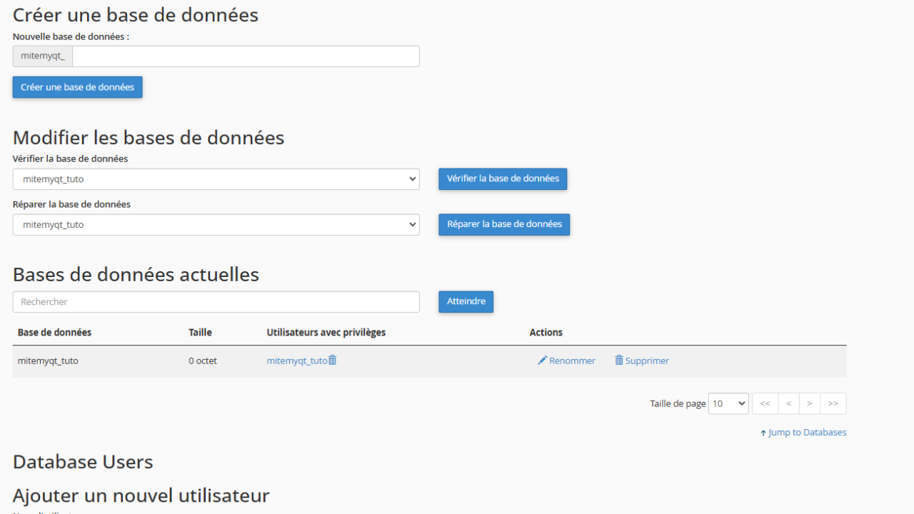 Database Management